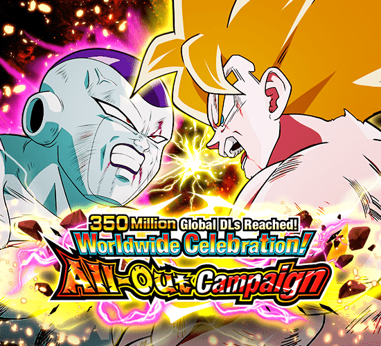 La "Célébration mondiale ! La campagne tous azimuts" de Dragon Ball Z Dokkan Battle est lancée !