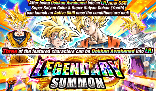 Dragon Ball Z Dokkan Battle lance l'invocation légendaire ! Soyez témoin du pouvoir légendaire des défenseurs père-fils de la Terre !!