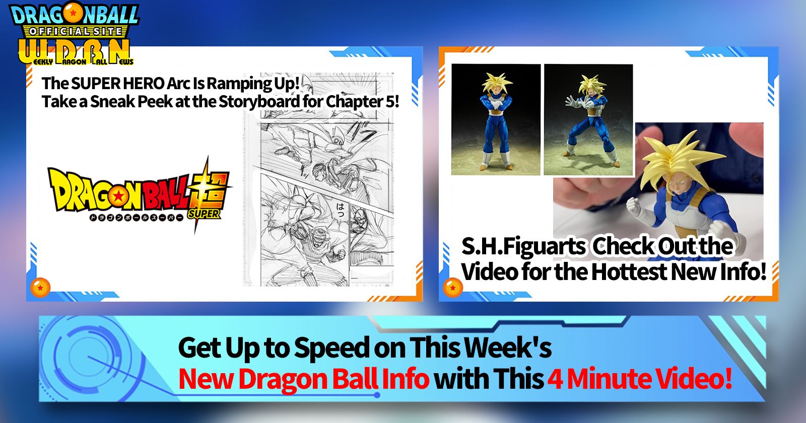 [10 avril] Diffusion Nouvelles hebdomadaires Dragon Ball !