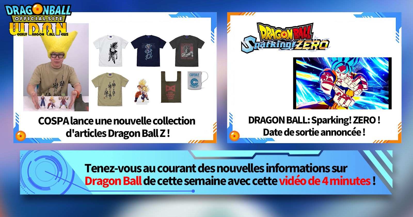 [10 juin] Diffusion Nouvelles hebdomadaires Dragon Ball !