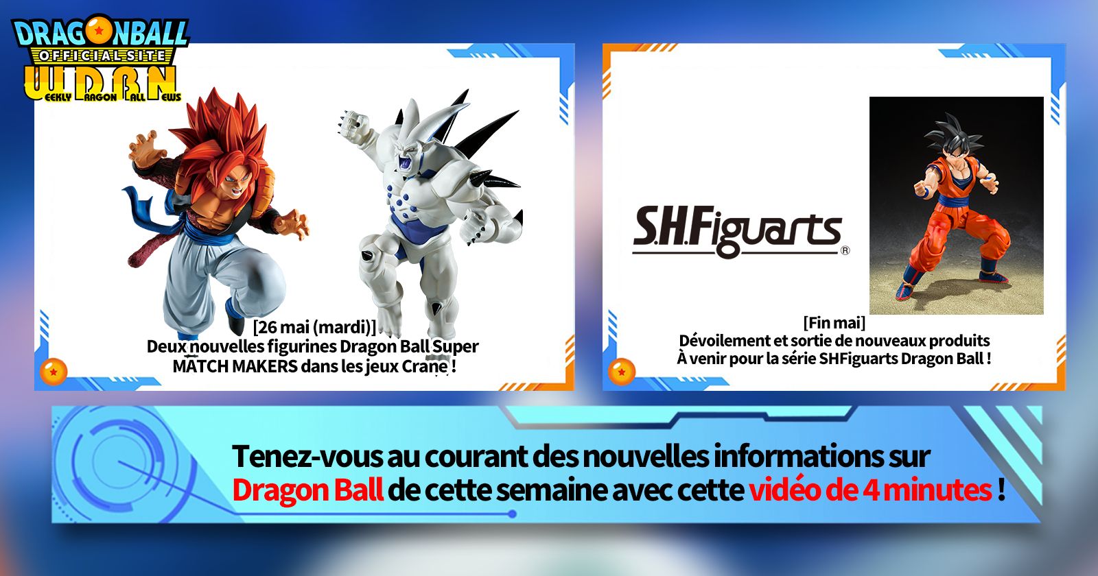 [1er juin] Bulletin Nouvelles hebdomadaires Dragon Ball !