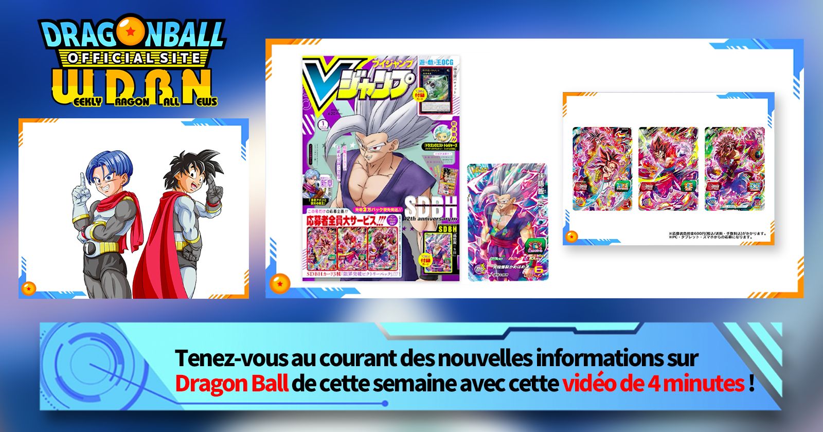 [28 novembre] Diffusion Nouvelles hebdomadaires Dragon Ball !