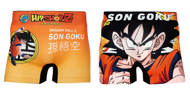 "Dragon Ball Z " et la marque de sous-vêtements " HIPSHOP " s'associent pour une toute nouvelle Collaboration!