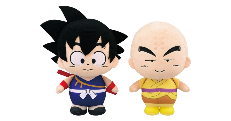 Les jeunes Goku et Krillin "Big Plush" sont là !