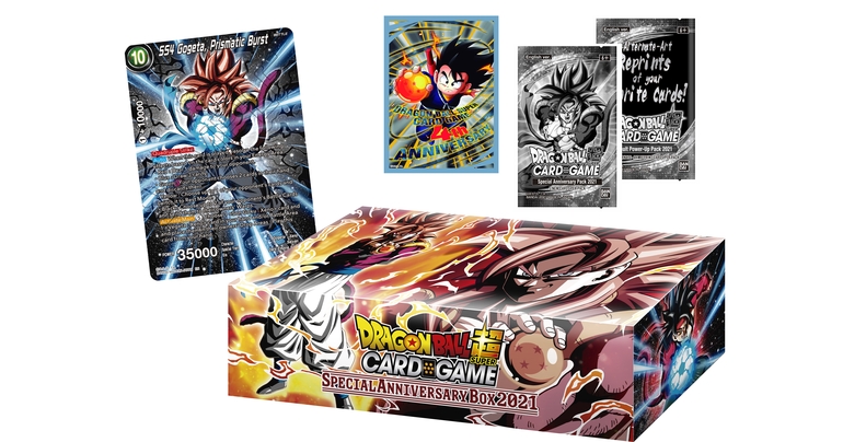 "Dragon Ball Super Card Game Special Anniversary Box 2021" À venir début septembre !
