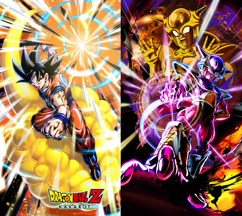 Dragon Ball Legends SP "Kakarot Goku " et LL "First Form Frieza" maintenant Zenkai Awakenable !