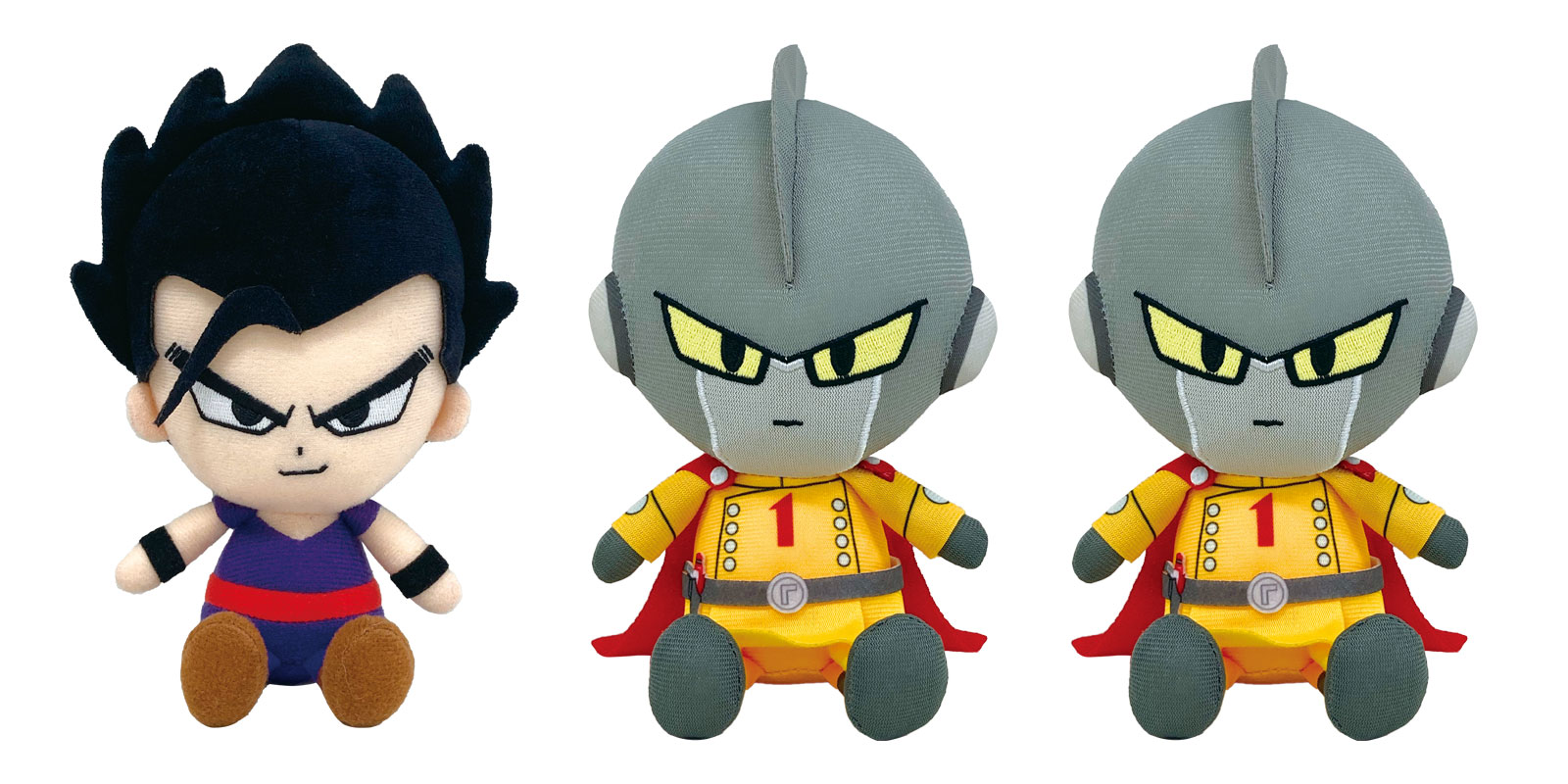 Les personnages du film "Dragon Ball Super: SUPER HERO" sont ici sous forme de peluche Chibi !