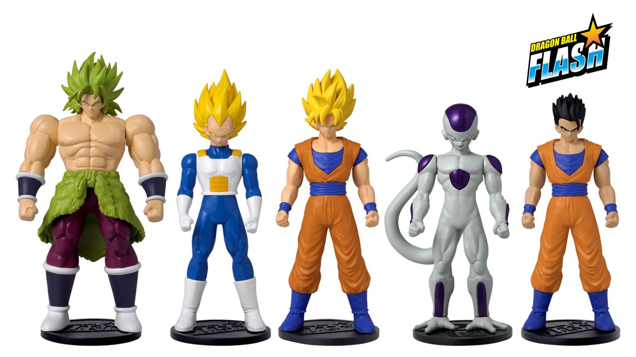 Collectionnez-les tous et amusez-vous ! La série Dragon Ball Flash arrive !!