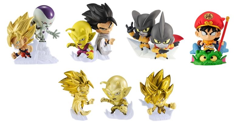 Créez des combos impressionnants avec le nouveau 7ème ensemble de figurines Dragon Ball Super Warrior, disponible dès maintenant !