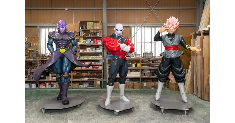 Dragon Ball Super Statue Production Ground Floor Report Partie 2 : La création de Goku Black, Jiren et Hit!