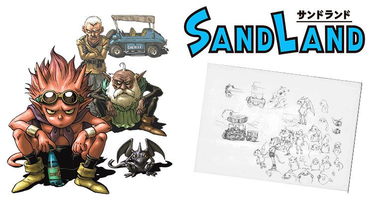 La date de sortie de SAND LAND Perfect Edition est annoncée ! Chargé avec les premiers croquis d' Akira Toriyama et d'autres goodies rares !