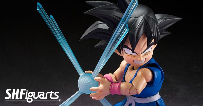 Grâce aux Dragon Balls Black Star, Goku est de nouveau un enfant ! Goku -GT- rejoint S.H.Figuarts !