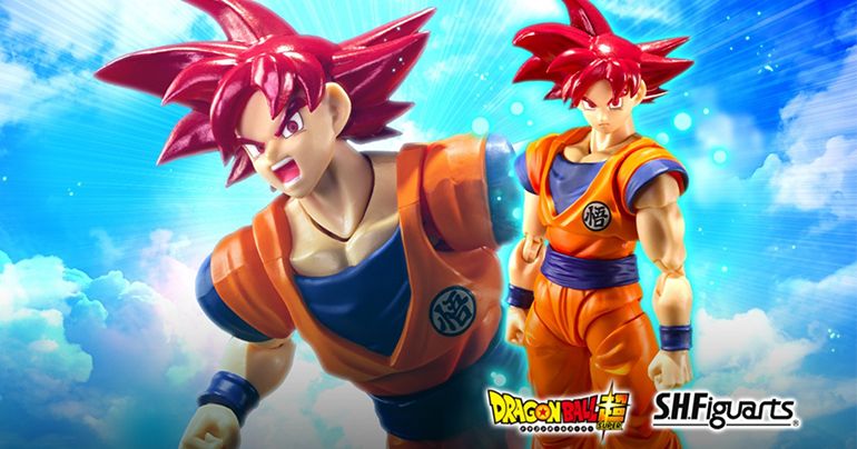 Révélation mondiale de SHFiguarts Super Saiyan God Goku - Saiyan God of Virtue - au New York Comic Con !
