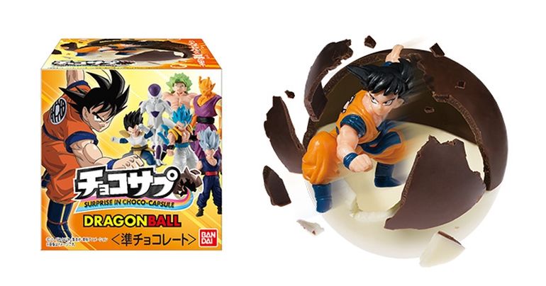 Dragon Ball Choco-Surprise arrive bientôt ! Une nouvelle série passionnante où les guerriers éclatent de délicieux chocolat !