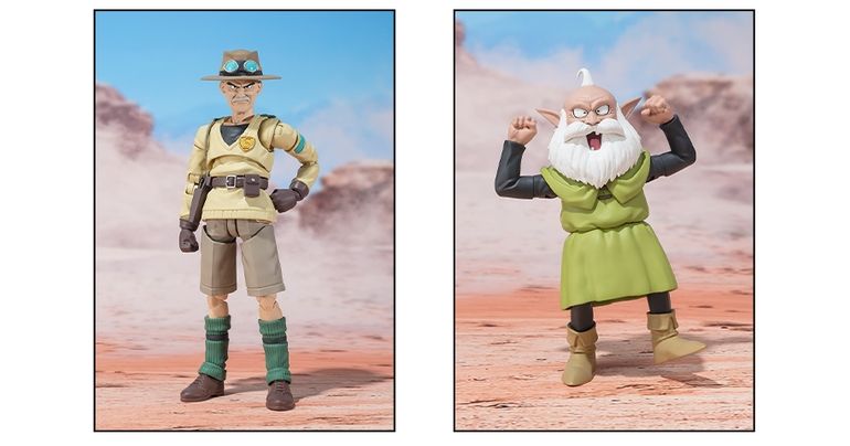 L'ensemble Rao & Thief de SAND LAND arrive dans la série SHFiguarts !