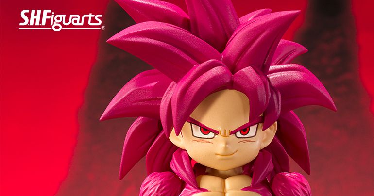 Nouveau SHFiguarts Super Saiyan 4 Goku (Mini) -DAIMA- annoncé !