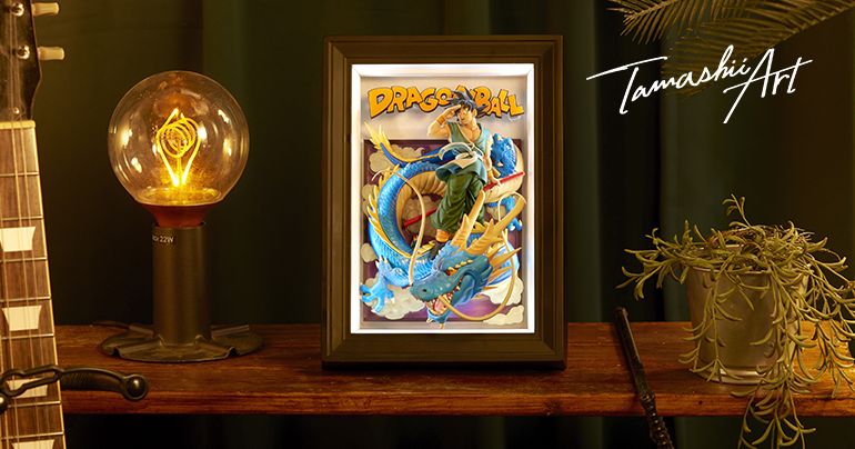 Personnalisez votre espace avec Tamashii Art - DRAGON BALL Son Goku et Dragon !