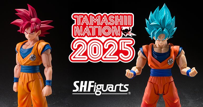 S.H.Figuarts annonce deux nouvelles figurines de Goku ! Disponibles en avant-première à TAMASHII NATION 2025 à Akihabara du 14 au 16 novembre (heure du Japon) !