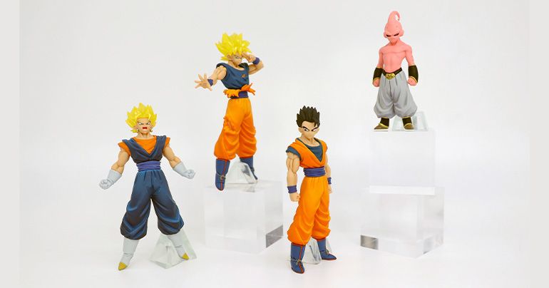 HG Dragon Ball 05 MAJIN BUU SAGA 2 commencera à être distribué dans les Machines Gashapon ® la cinquième semaine d'avril !