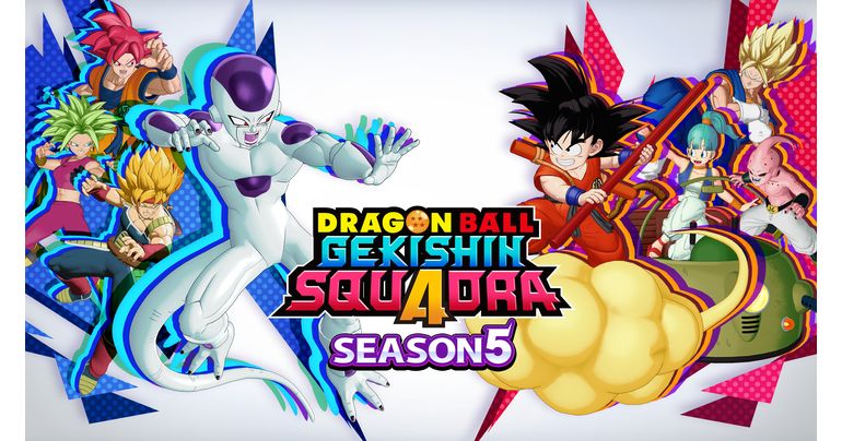La saison 5 de DRAGON BALL GEKISHIN SQUADRA commence ! De nouveaux héros rejoignent le combat !