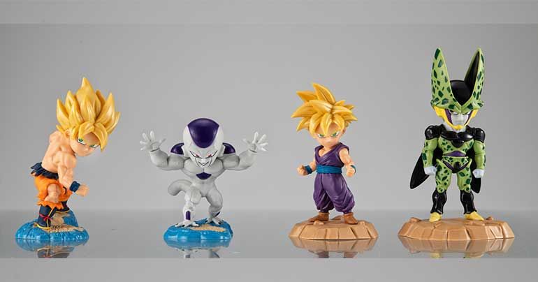 Dragon Ball DUAL BURST débarque dans les Machines Gashapon à travers le Japon dès juillet !