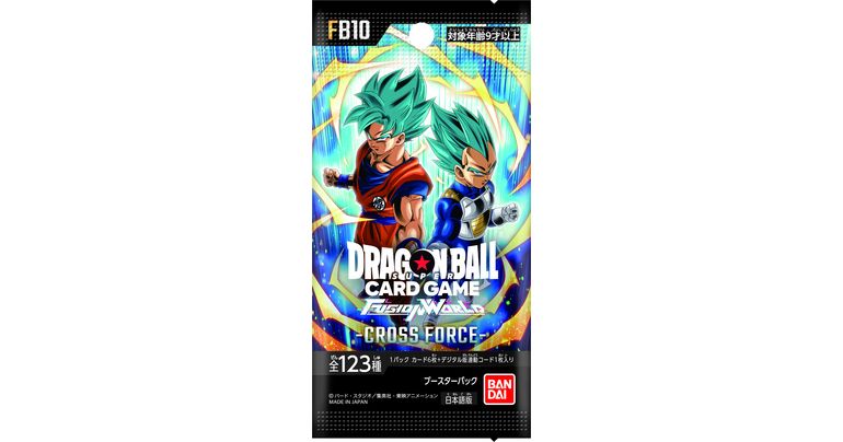 [ Infos sur Fusion World] DRAGON BALL SUPER JEU DE CARTES Fusion World -CROSS FORCE- [FB10] Les boosters sont arrivés ! Découvrez toutes les cartes à illustration alternative !